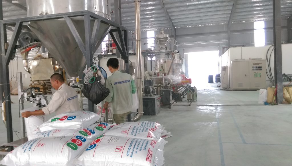 Hạt độn nhựa Taical được sản xuất như thế nào?